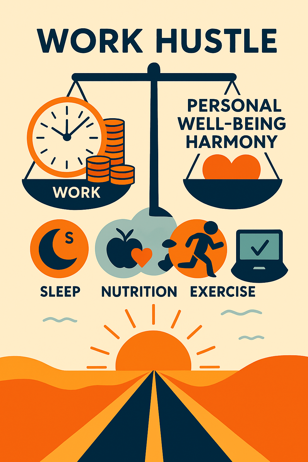 Achieving balance between ambitious goals and personal wellness