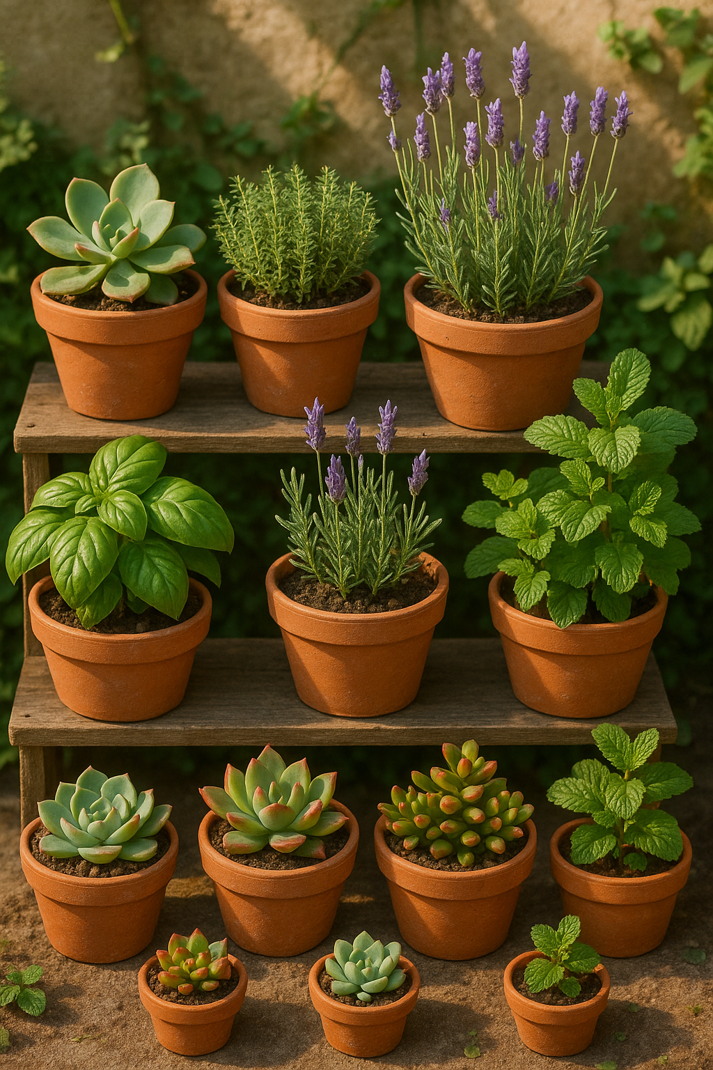 Selección de plantas resistentes para jardines pequeños