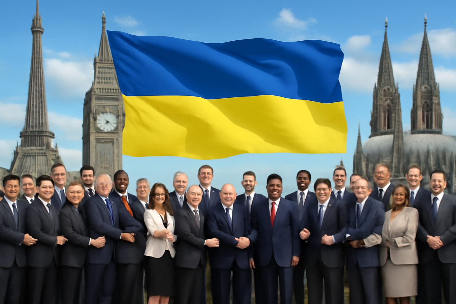 International leaders united for Ukraine's post-war security guarantees