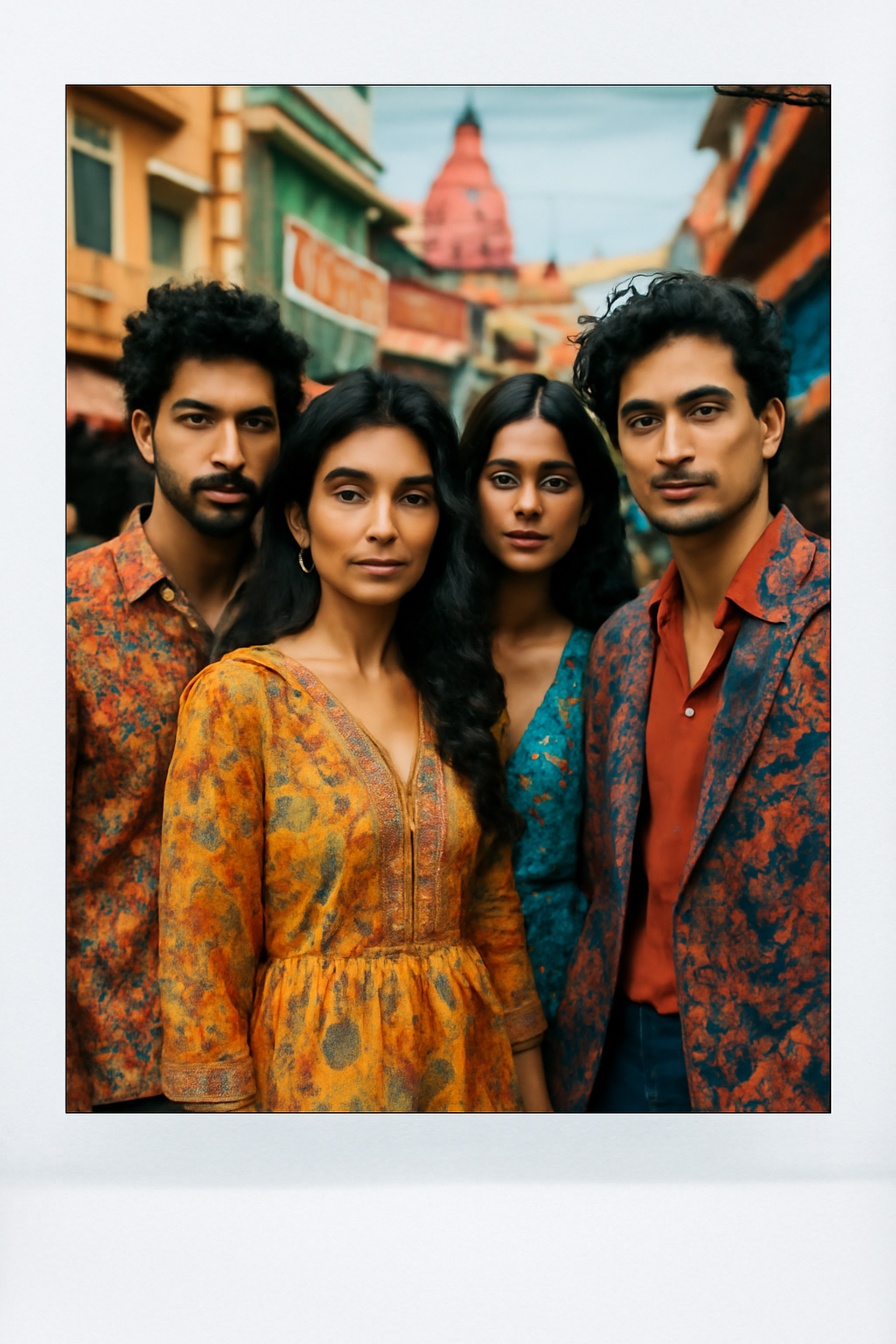 Gemini AI Photo Viral Trend - Example of AI-generated vintage Polaroid-style image showcasing India's latest social media phenomenon