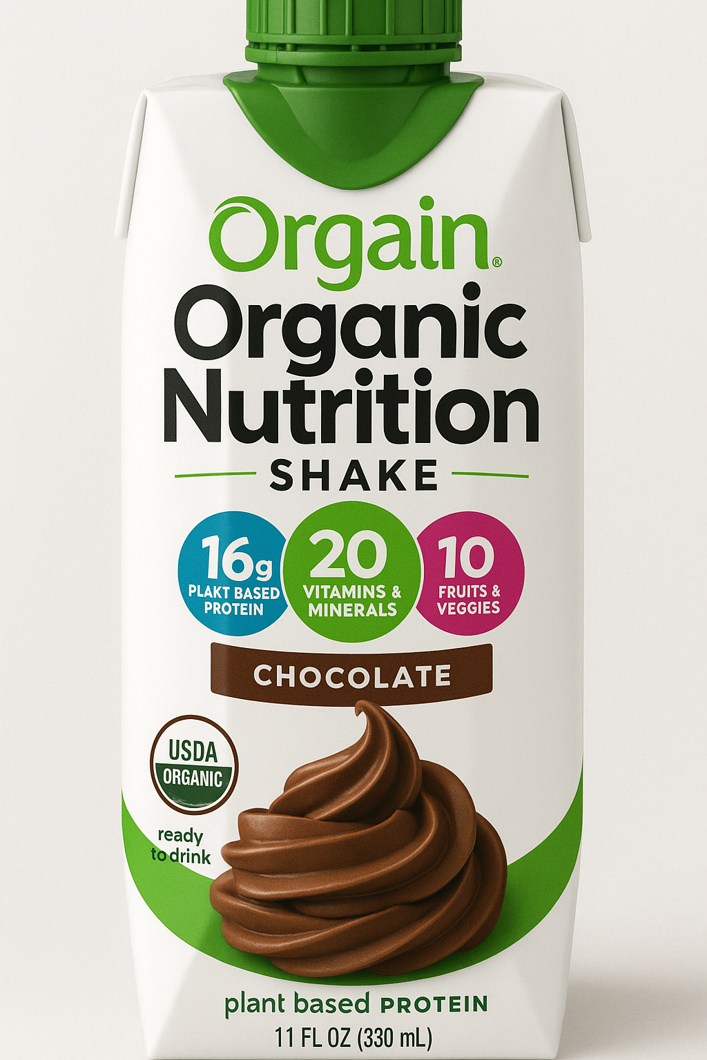Orgain Organic Nutrition Shake - Budget-Friendly Organic Option