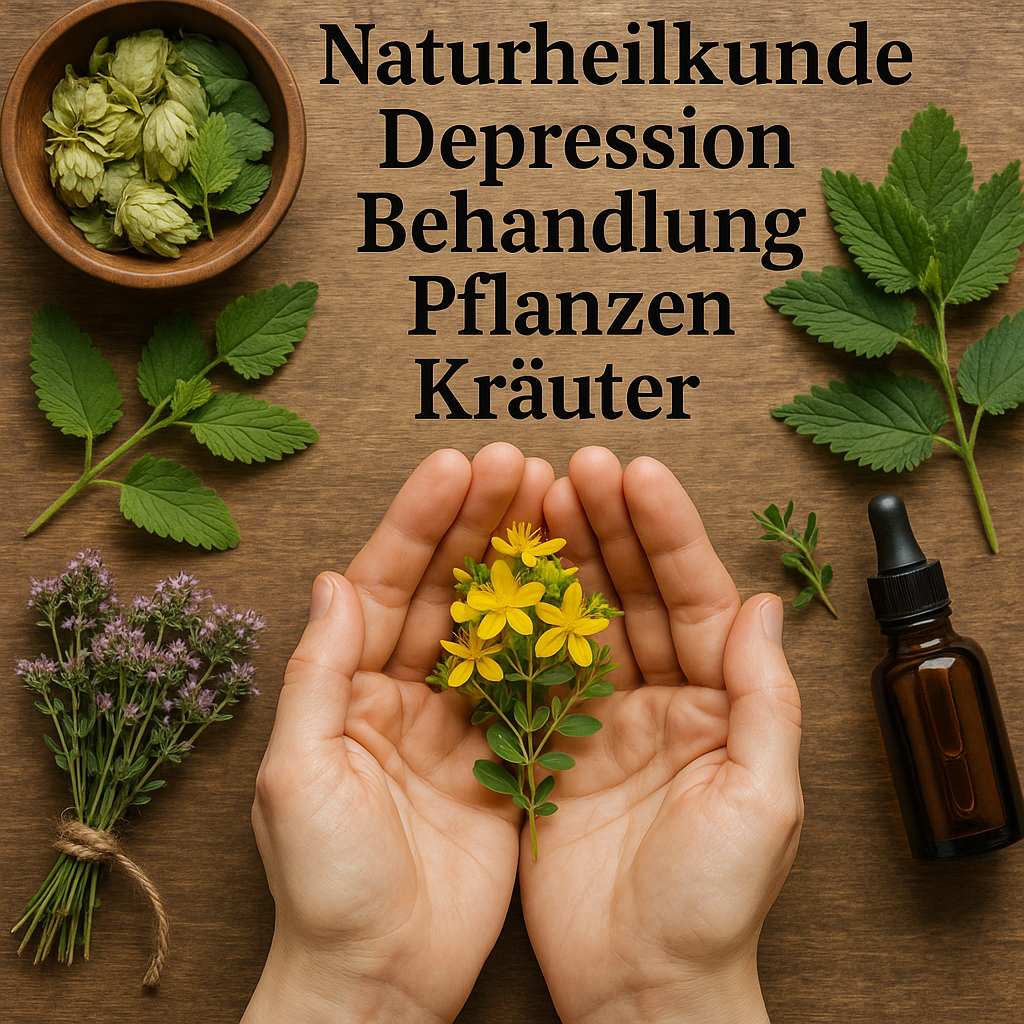 Naturheilkunde Behandlung Depression mit Heilpflanzen