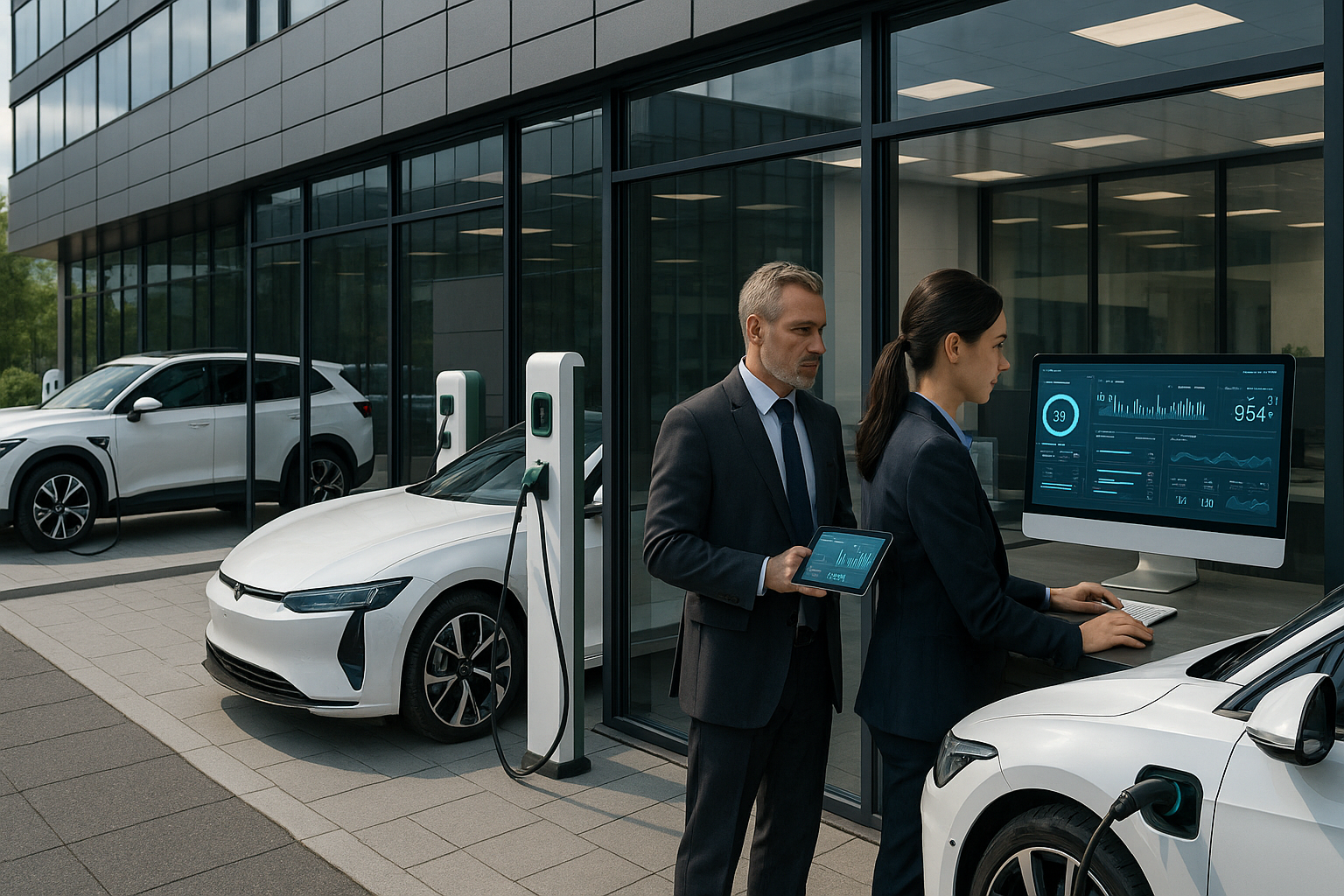 Gestion de flotte moderne : 79% choisissent l'électrique