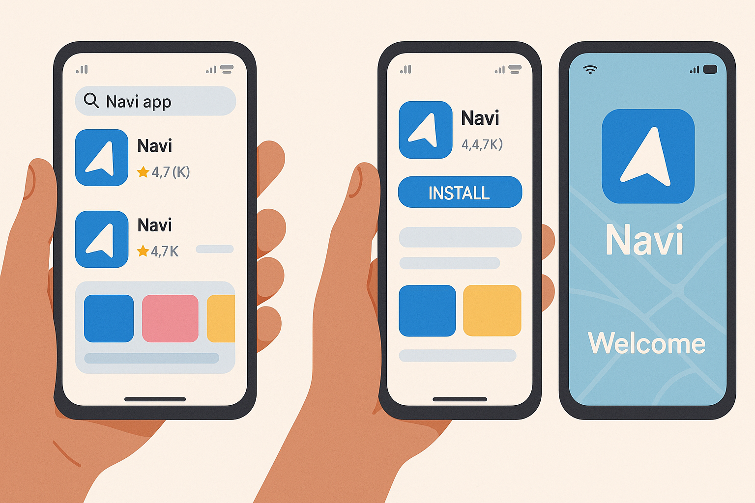 Step-by-step Navi app download guide
