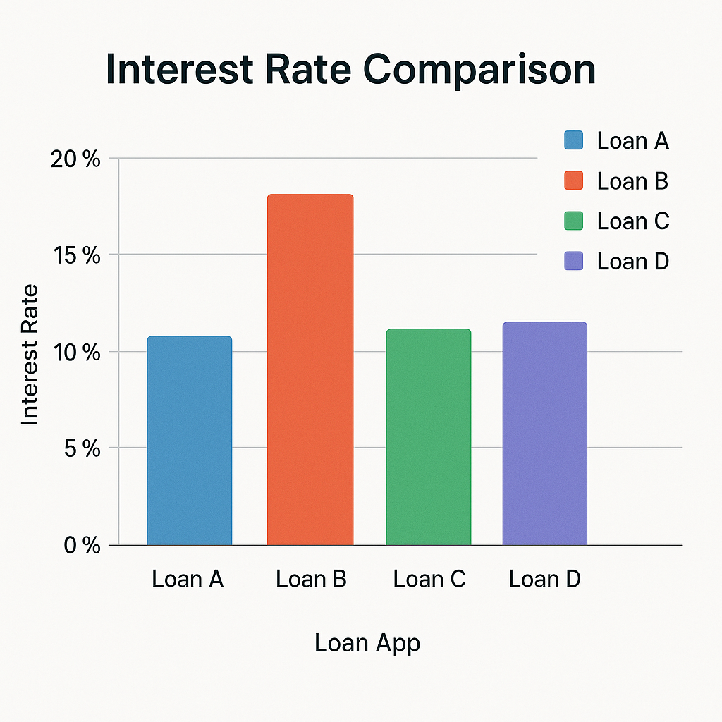 Interest rate comparison chart