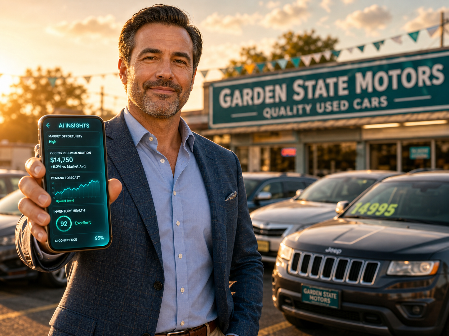 Independent car dealer using AutoCandy to get market intelligence and pricing insights