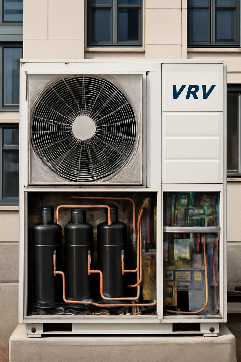 Ремонт наружного блока VRV: основные этапы и стоимость работ