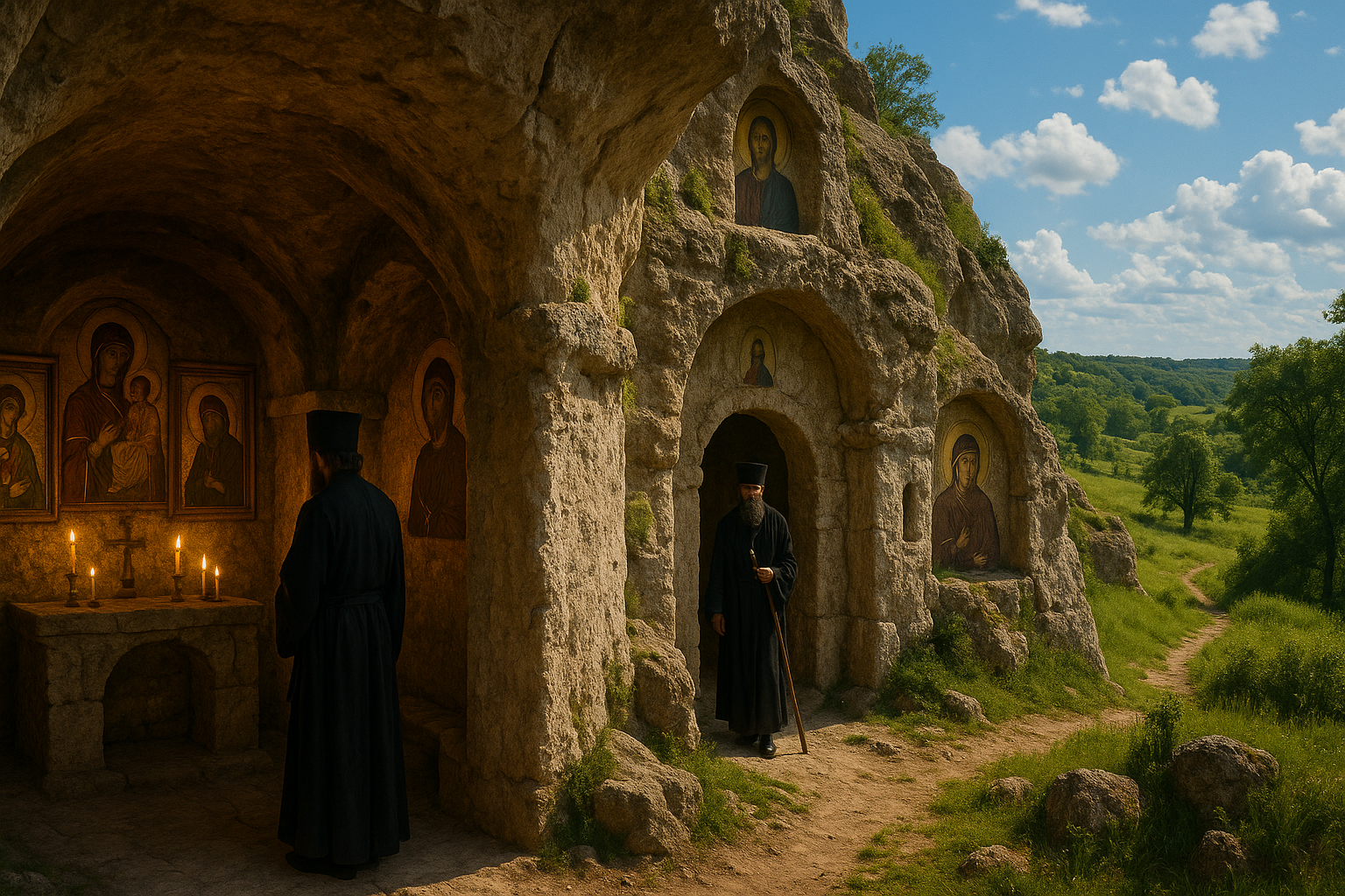 Хоривский монастырь - древняя пещерная обитель с многовековой историей