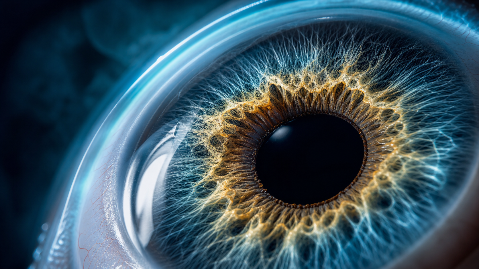 Human iris macro