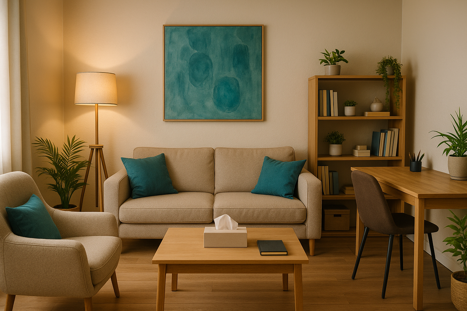 Psiquiatra em Campo Grande MS - consultório moderno com ambiente acolhedor