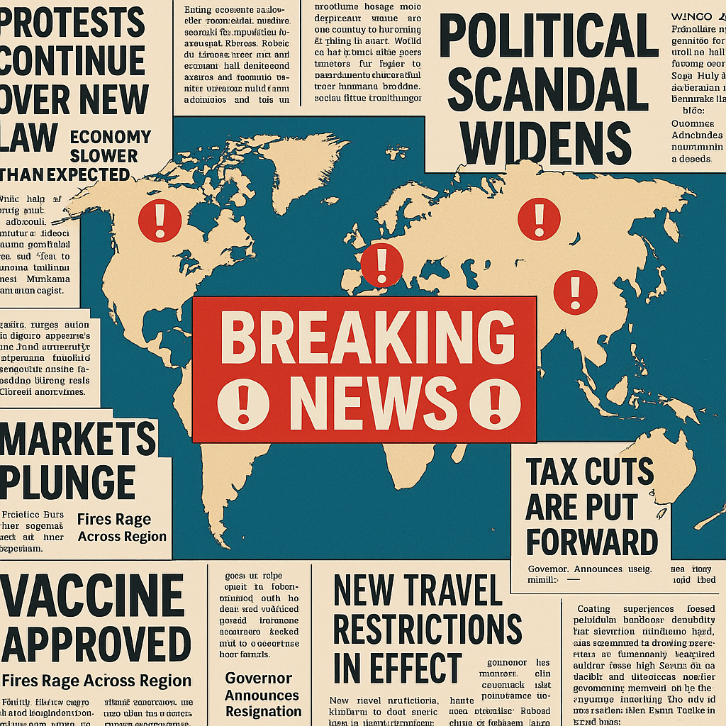 Imagem de destaque sobre as principais notícias de 22 de julho de 2025
