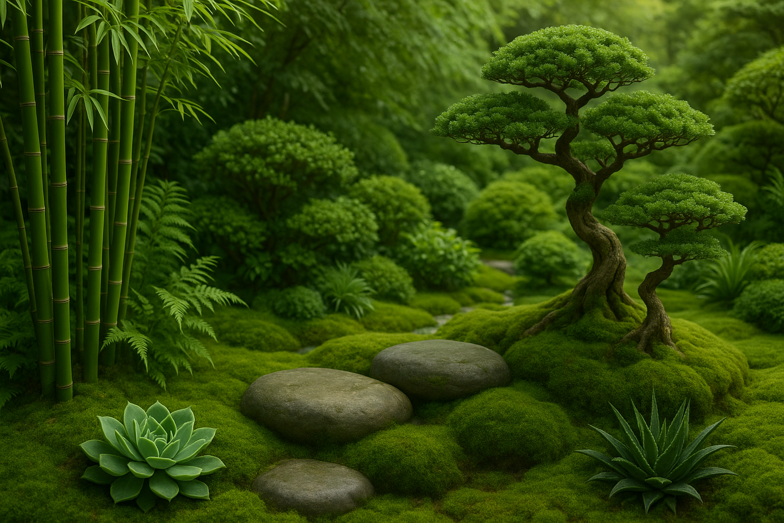 Plantas ideales para crear un ambiente zen en el jardín