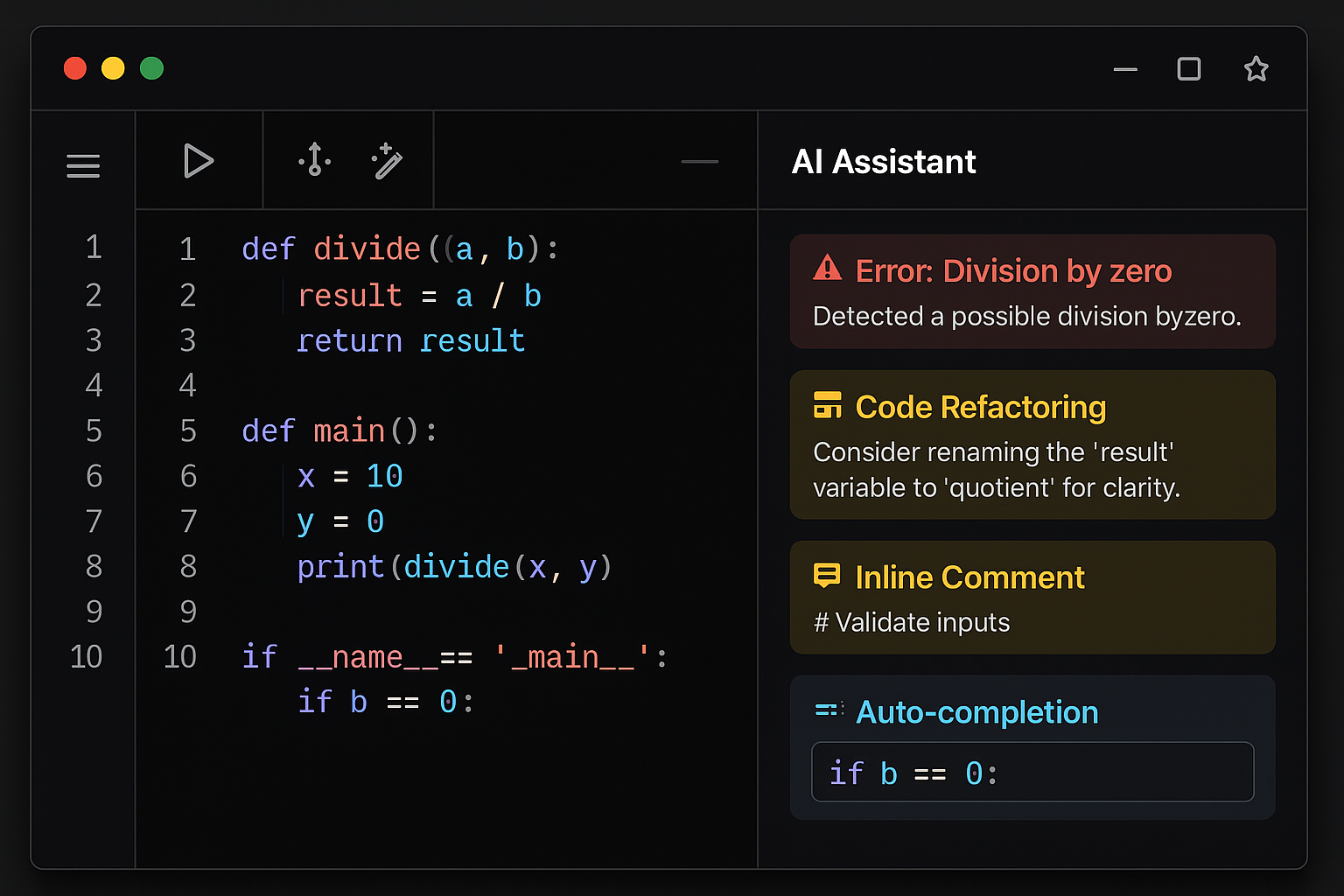 Claude code editor interface