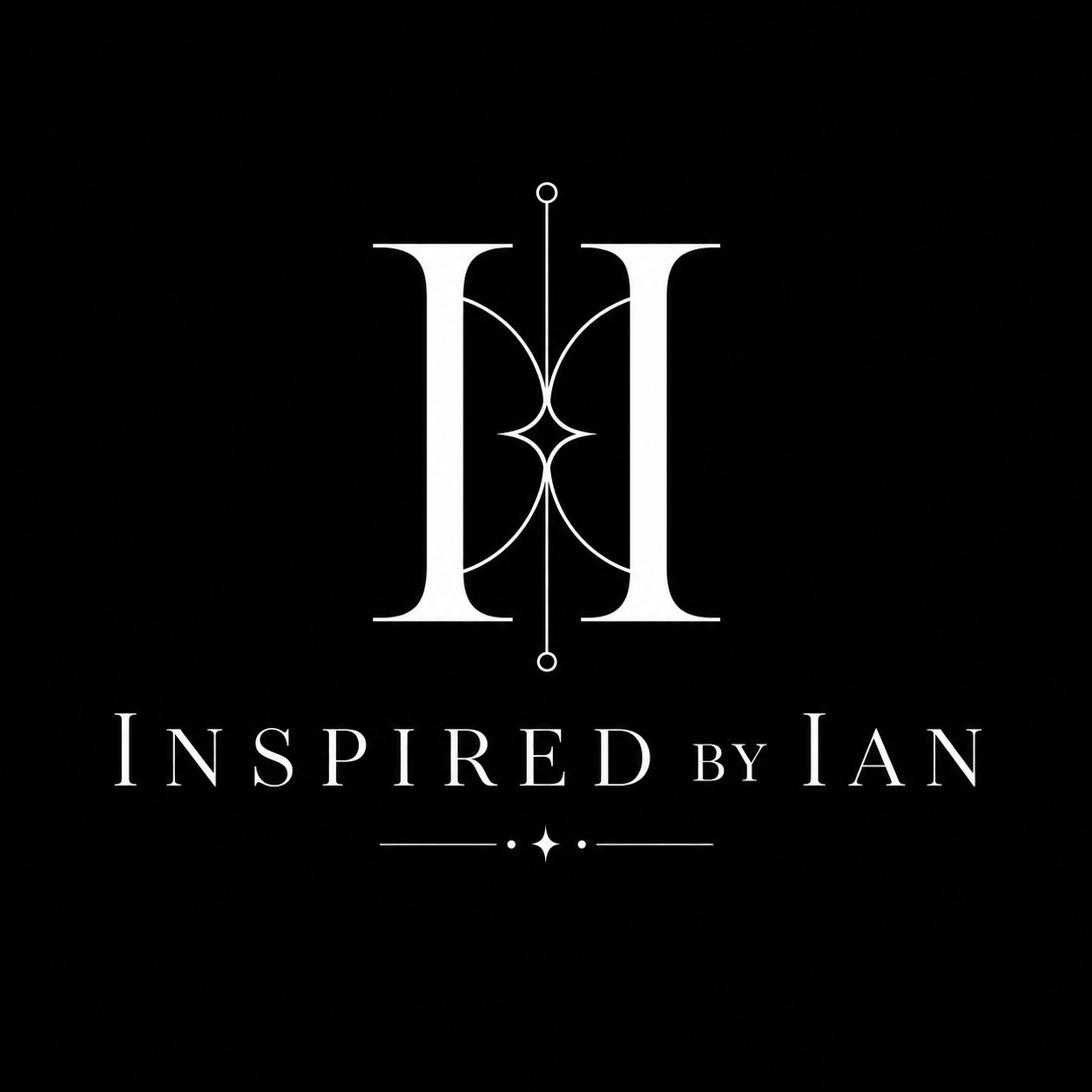Inspired By Ian logo for dark mode.