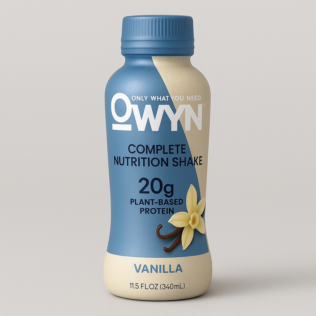 OWYN Complete Nutrition Shake - Allergen-Friendly Plant-Based Protein