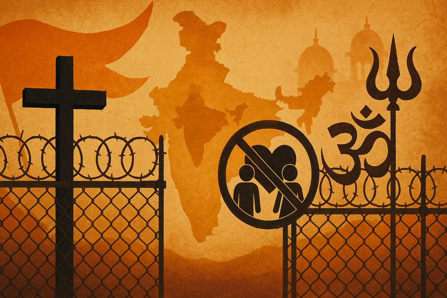 Religious freedom under threat: Anti-conversion laws targeting minorities and interfaith relationships