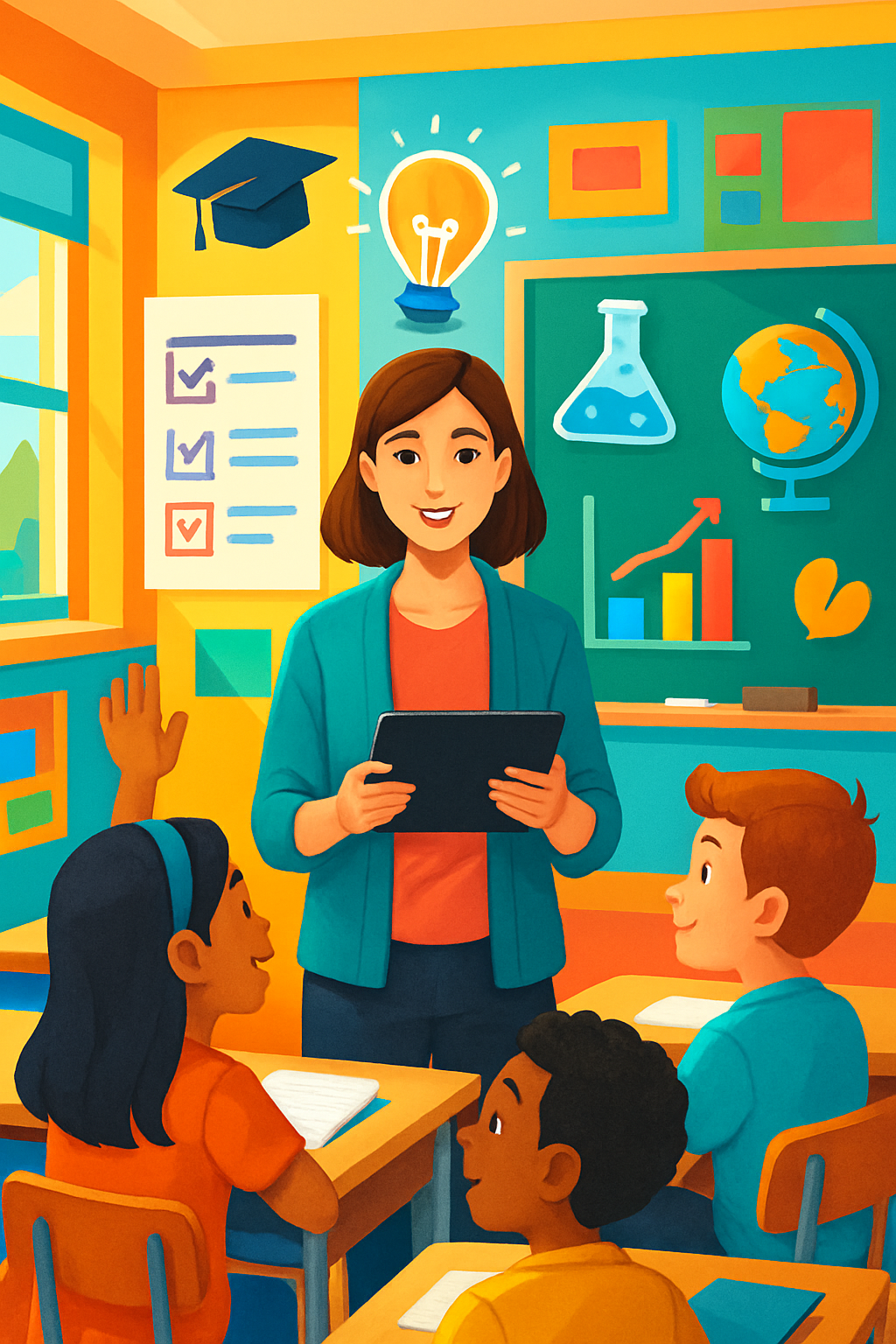 Blending AI and Traditional Assessment - blog cover image