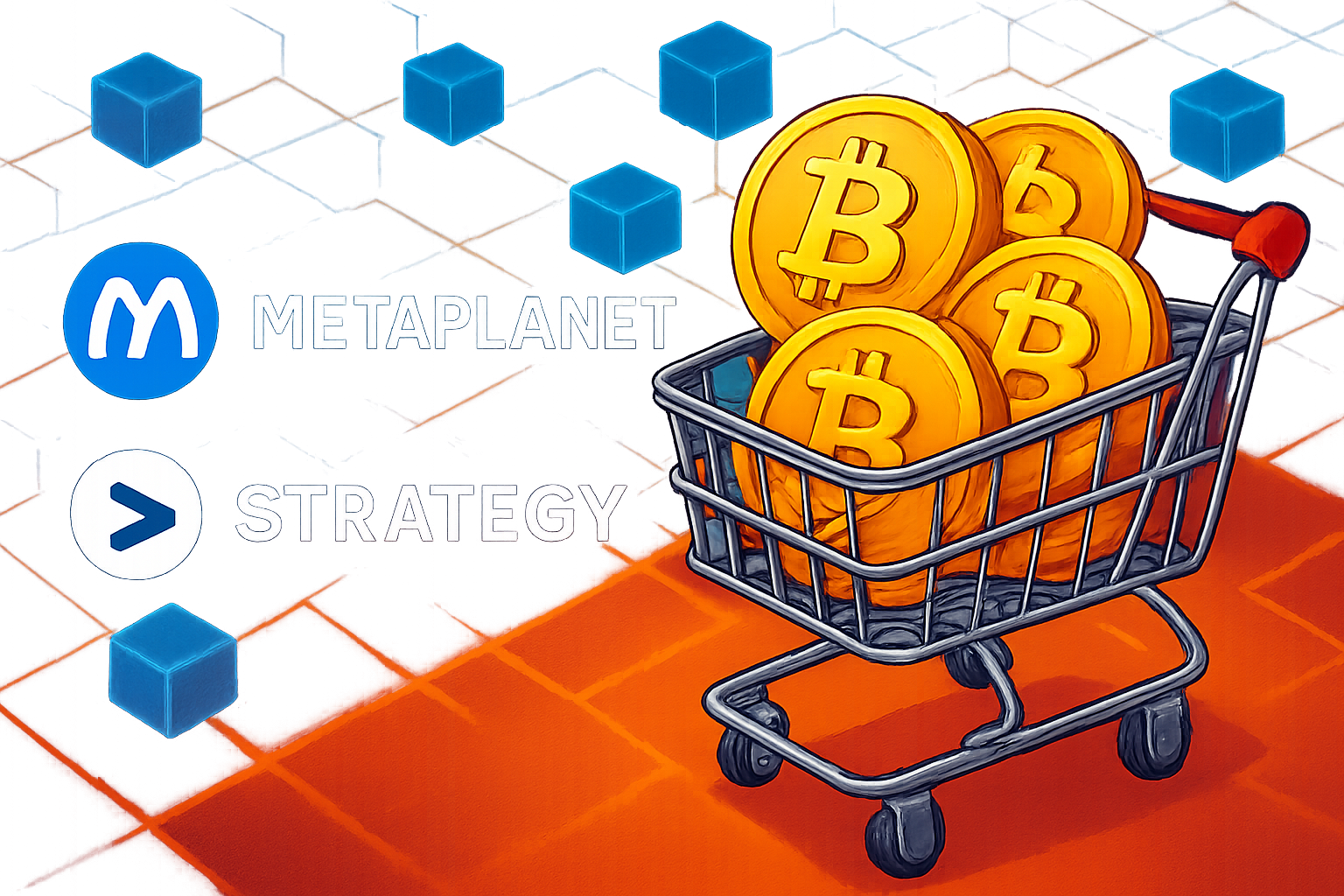 Institutional Crypto Buying Metaplanet and Strategy