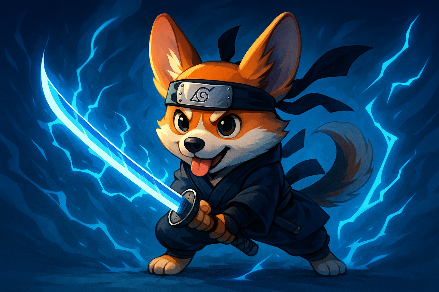 Cyber Ninja Sword