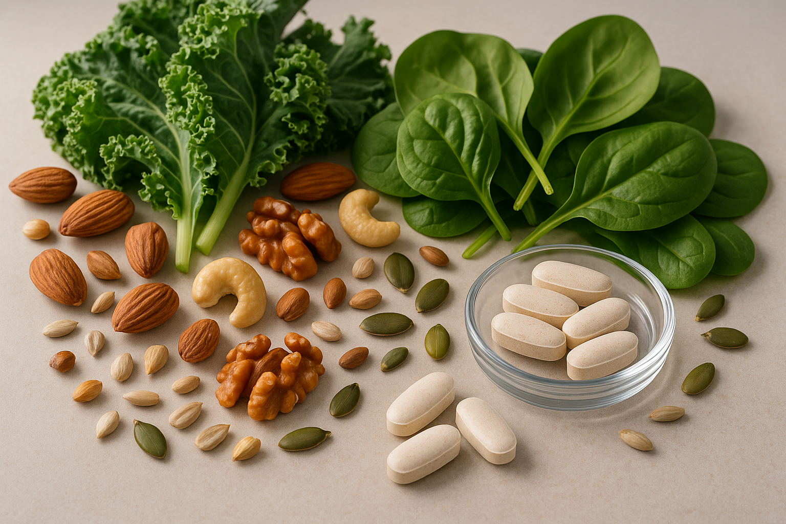 Magnesium supplements and natural food sources