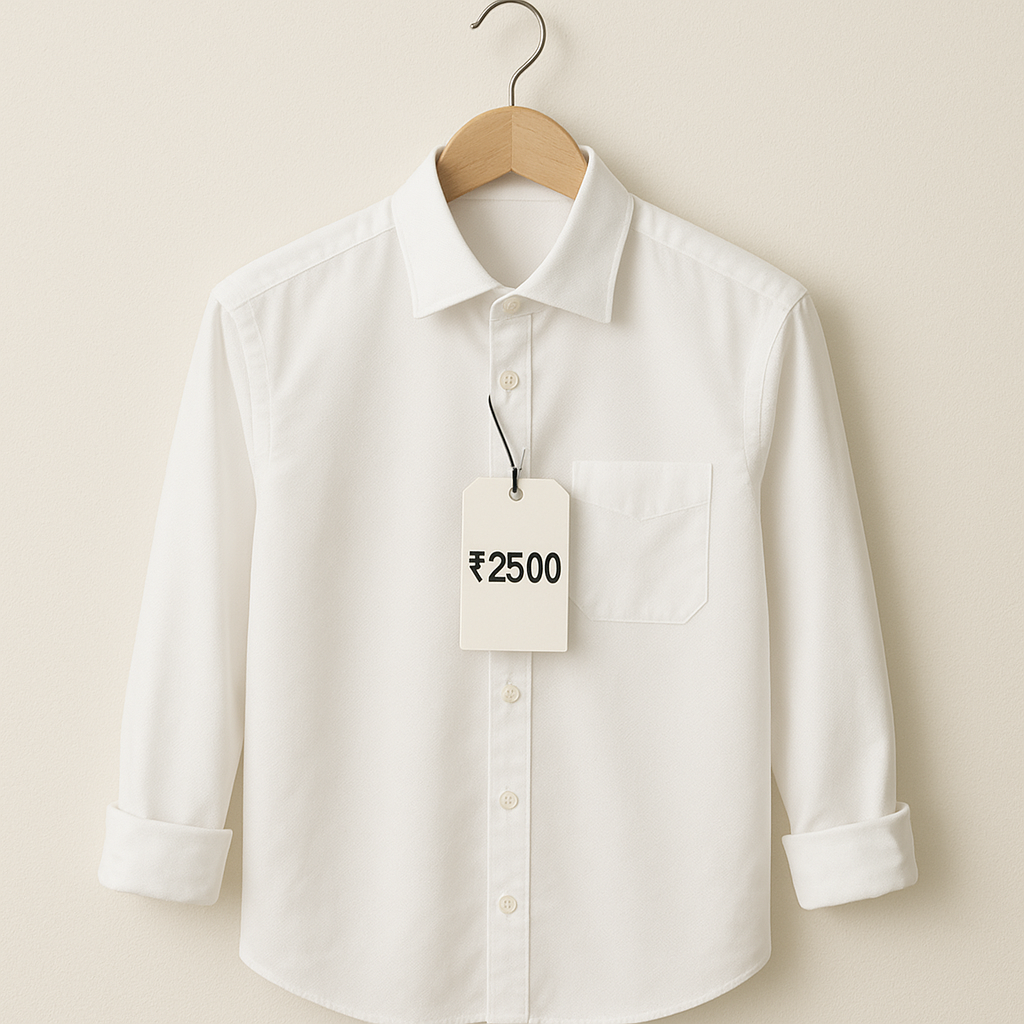 Business shirt display