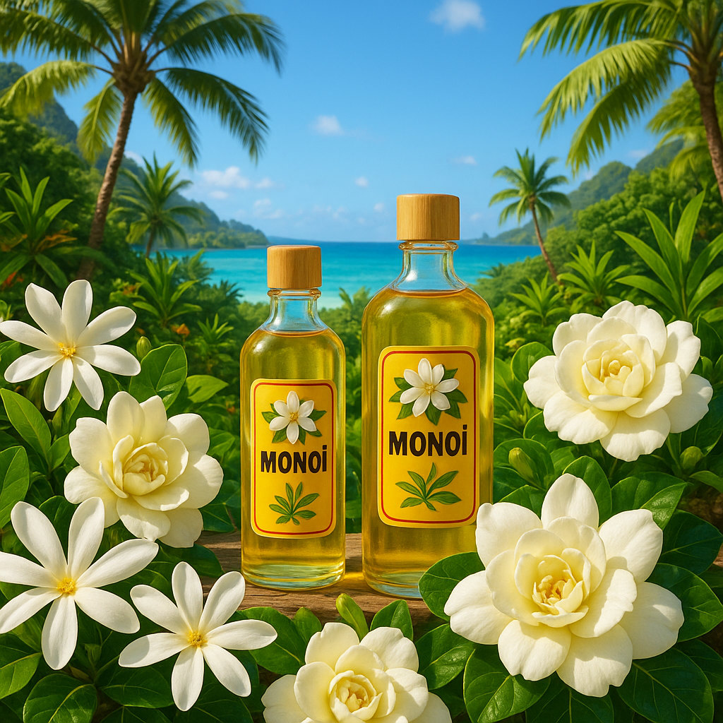 Tradycyjne kwiaty tiare używane do produkcji oleju monoi na Tahiti
