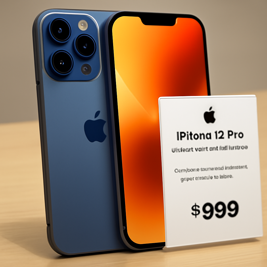 iPhone 17 Pro Deep Blue and Orange