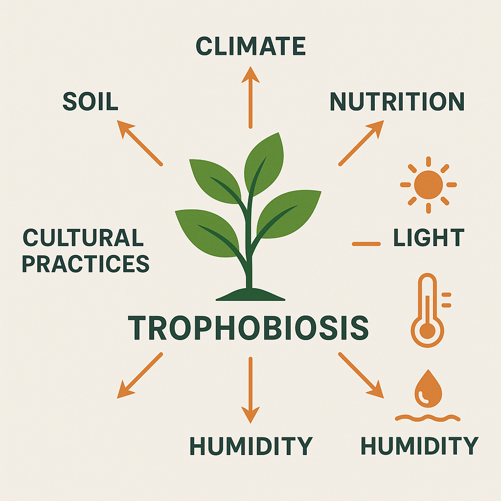 Fatores ambientais e de manejo que influenciam o equilíbrio trofobiótico das plantas- Trofobiose