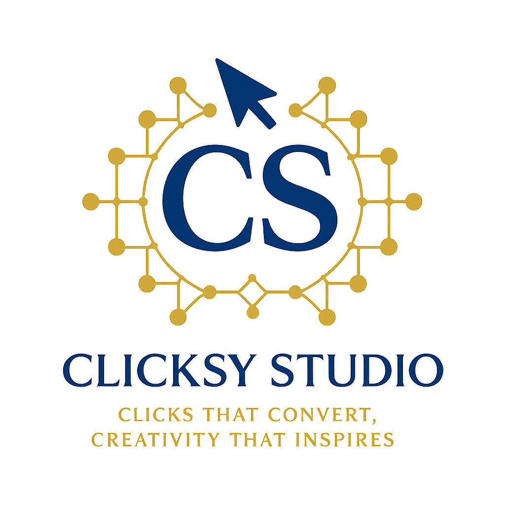 Clicksy Studio Premium Logo
