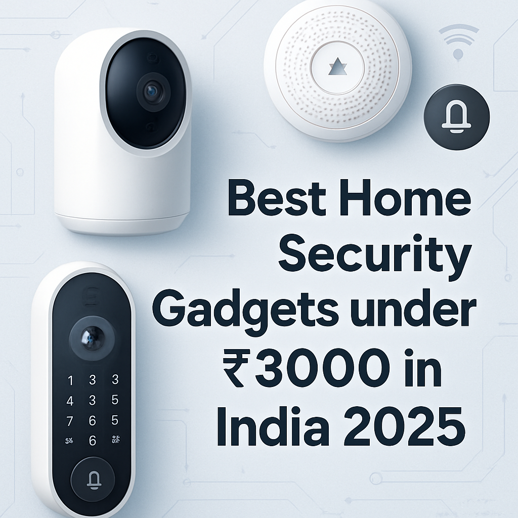 Best Home Security Gadgets Under ₹3000 (Amazon & Flipkart)