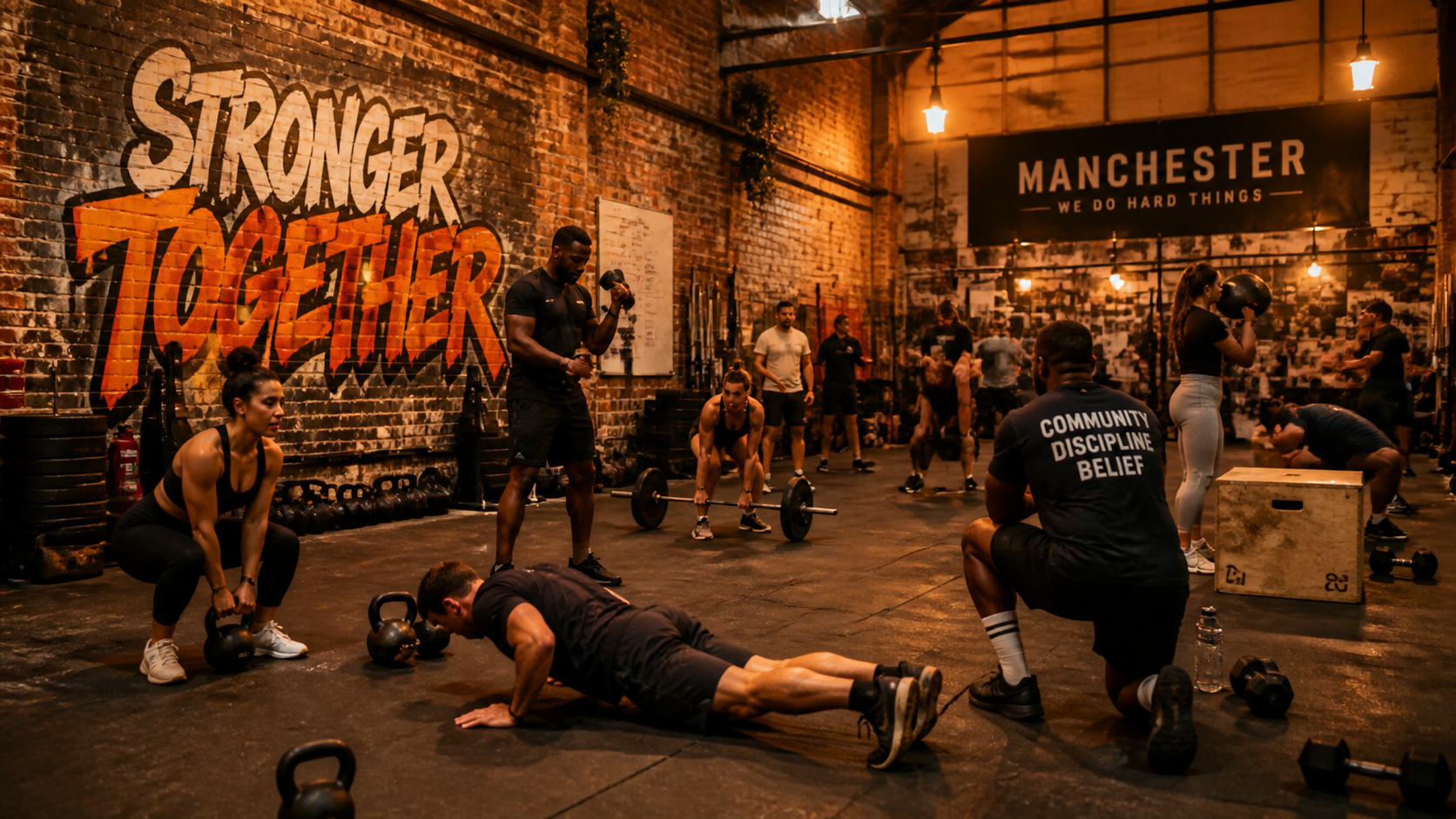 Rehab Fitness community circuit training session
