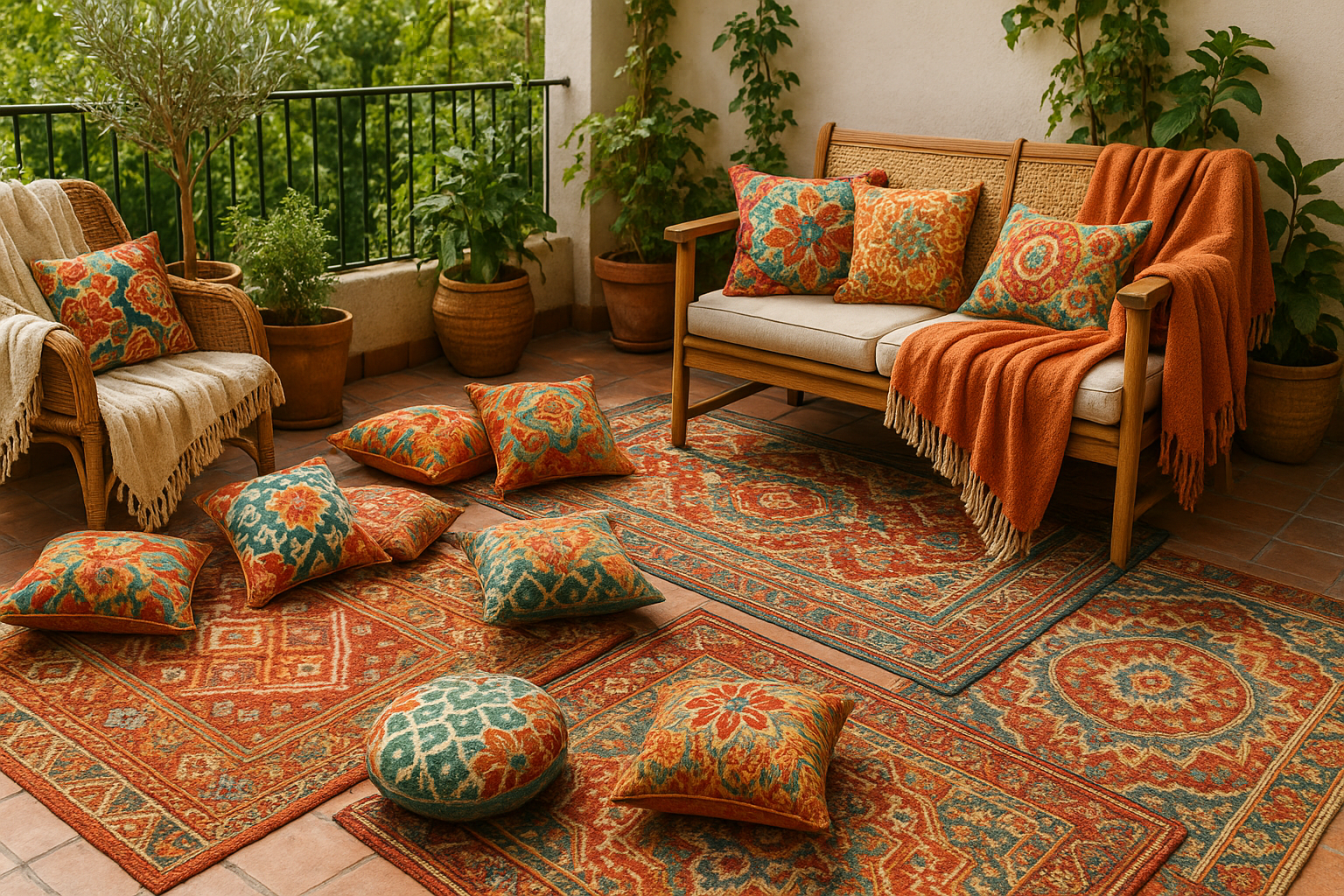 Textiles y accesorios que aportan calidez a las zonas chill-out