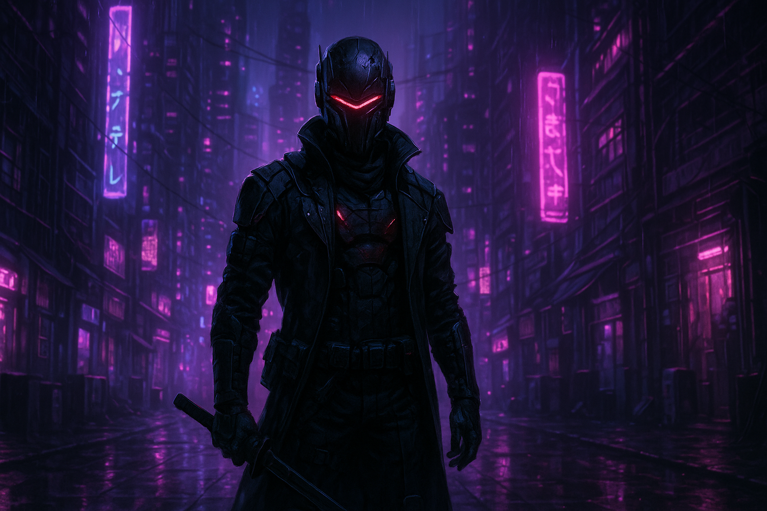 Cyberpunk banner