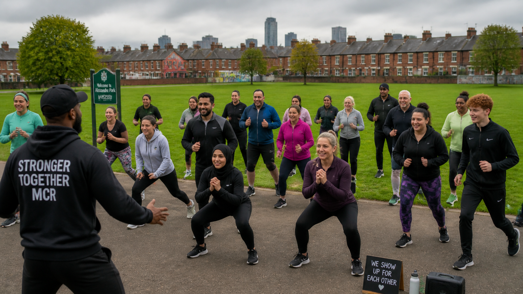 Run club outdoor session