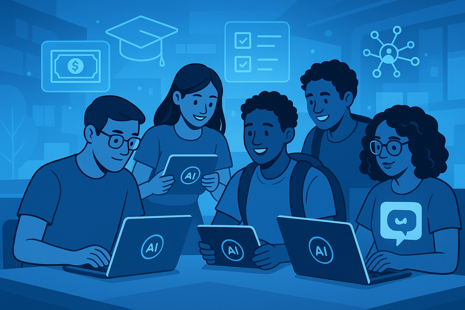 AI4Students Platform Dashboard Preview