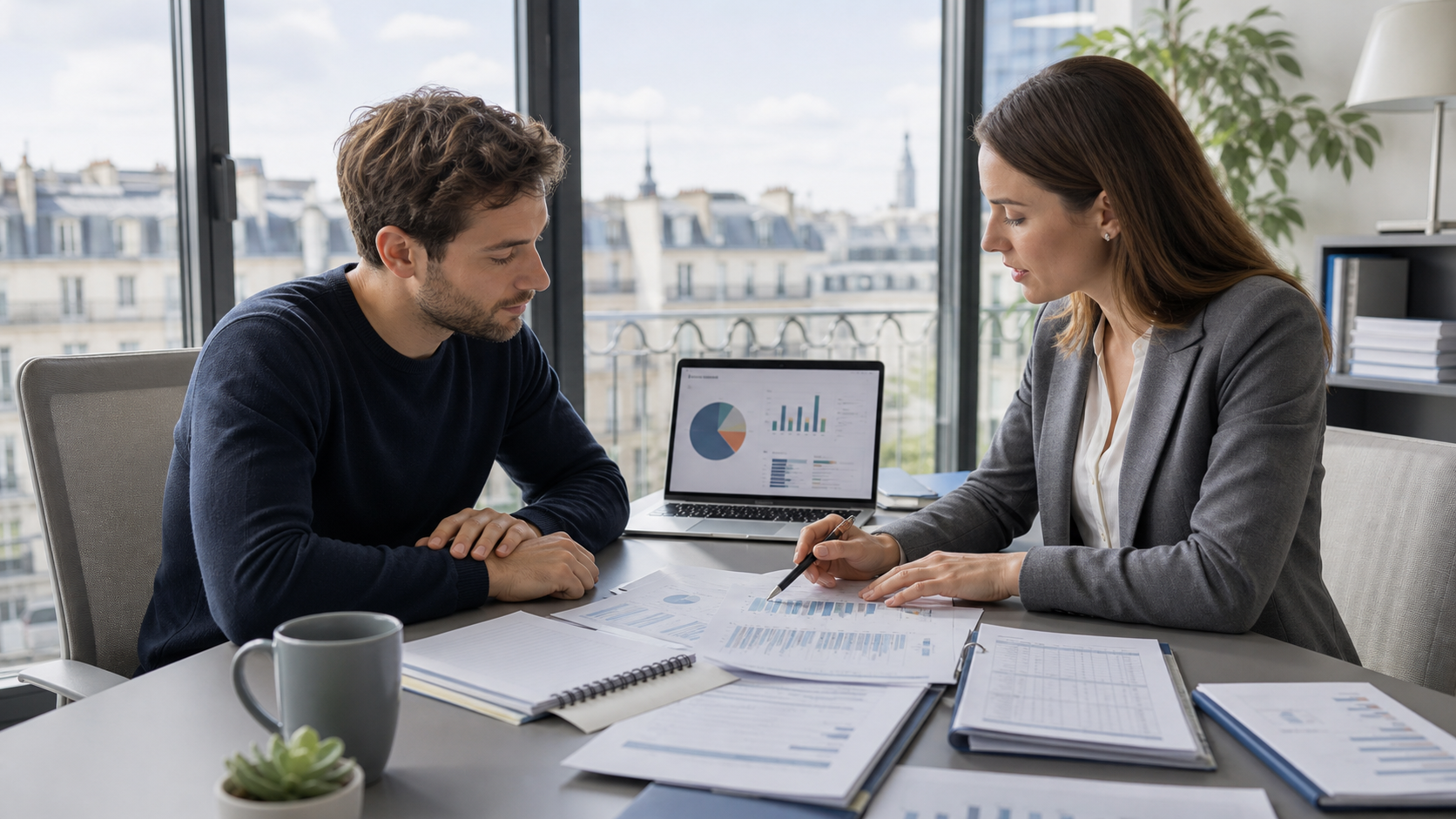 Dirigeant bénéficiant du conseil de son expert-comptable plutôt que de la saisie comptable sur Paris