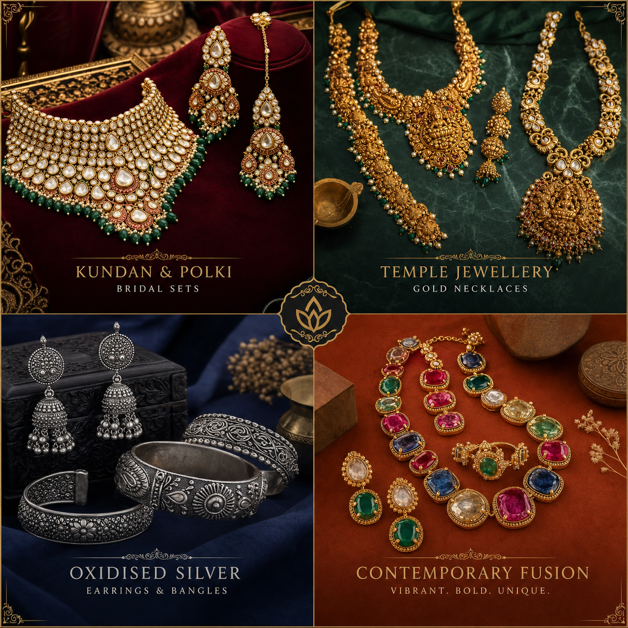Bridal jewellery collections