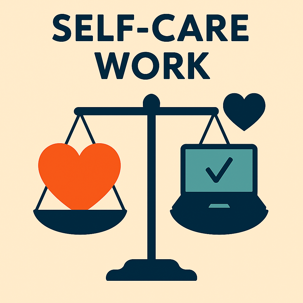 Visualizing balance between hustle and well-being