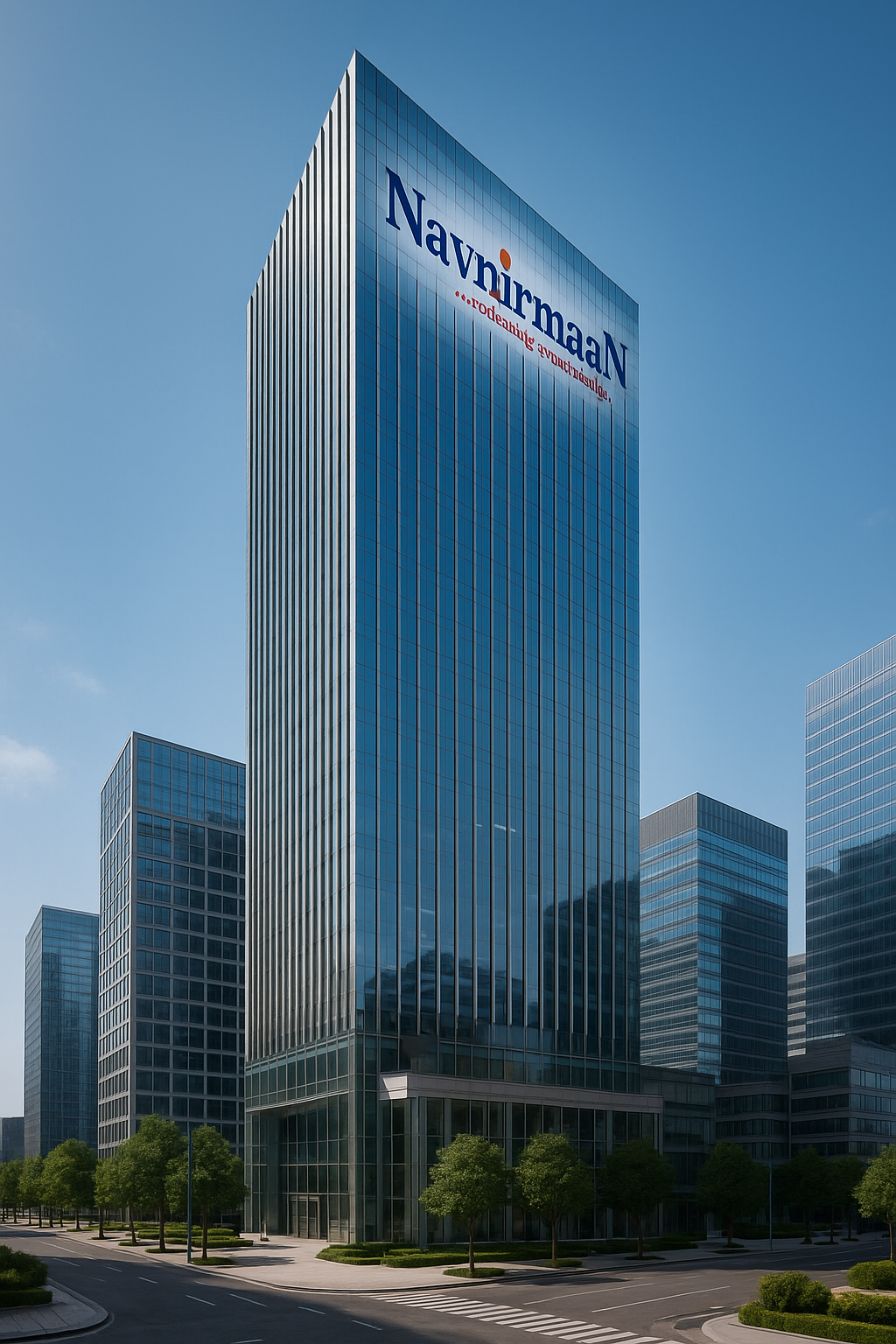 Modern corporate headquarters representing business clients