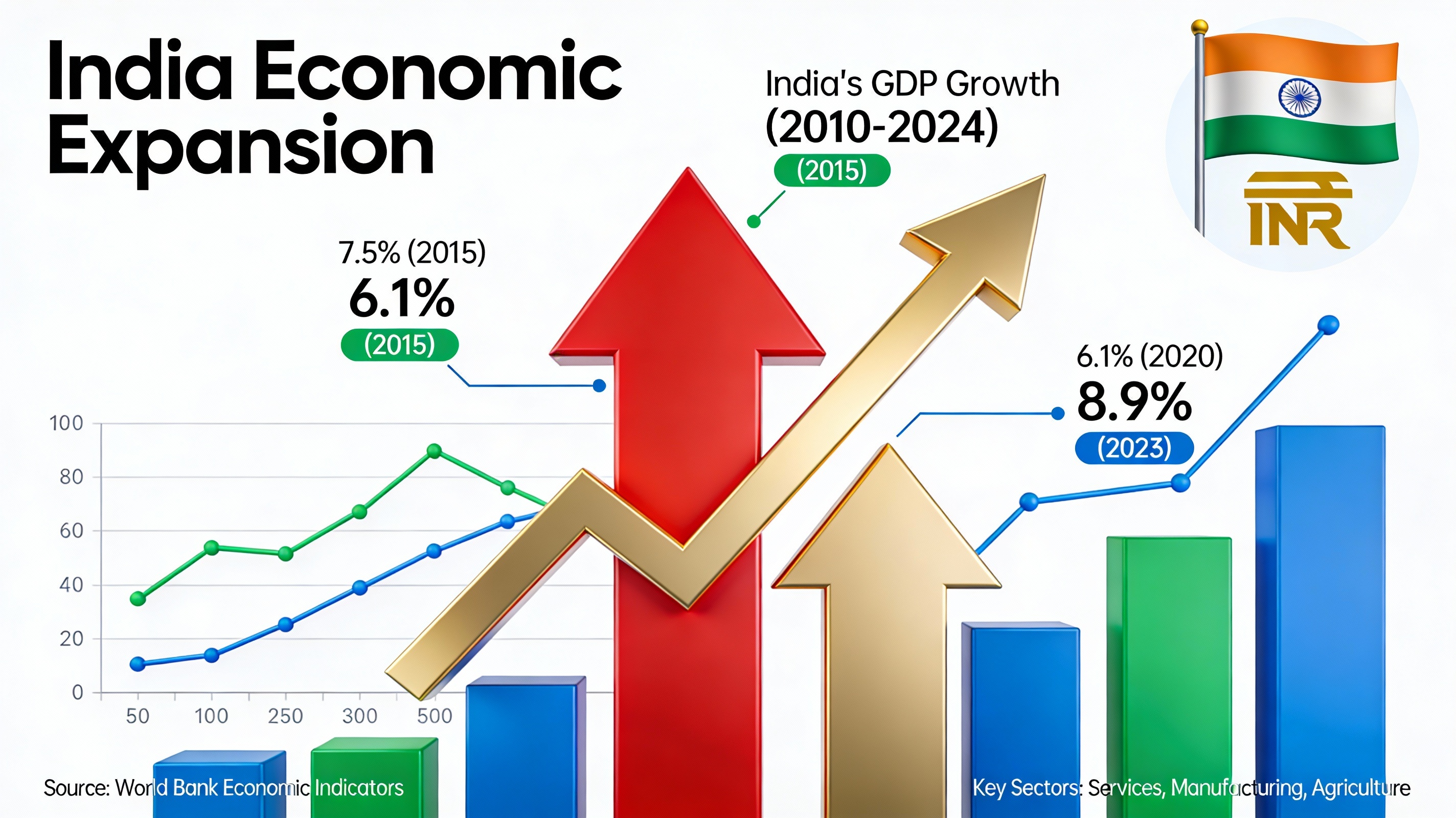 India's economic growth and market performance