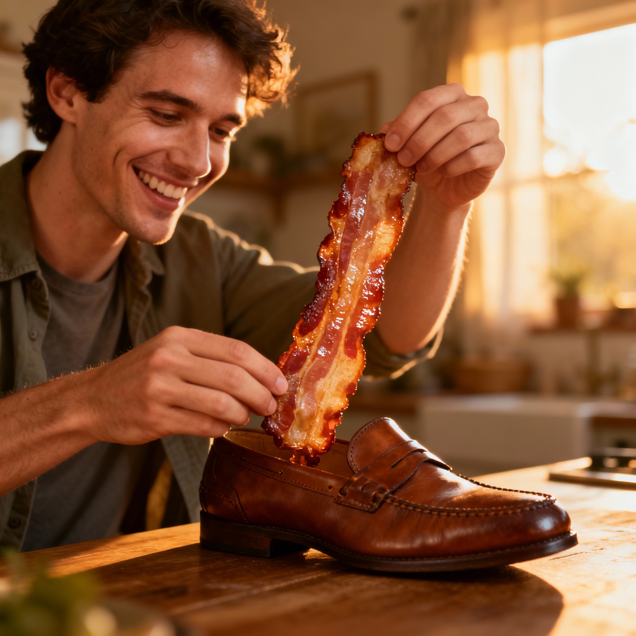 Osoba stosująca metodę bekonową