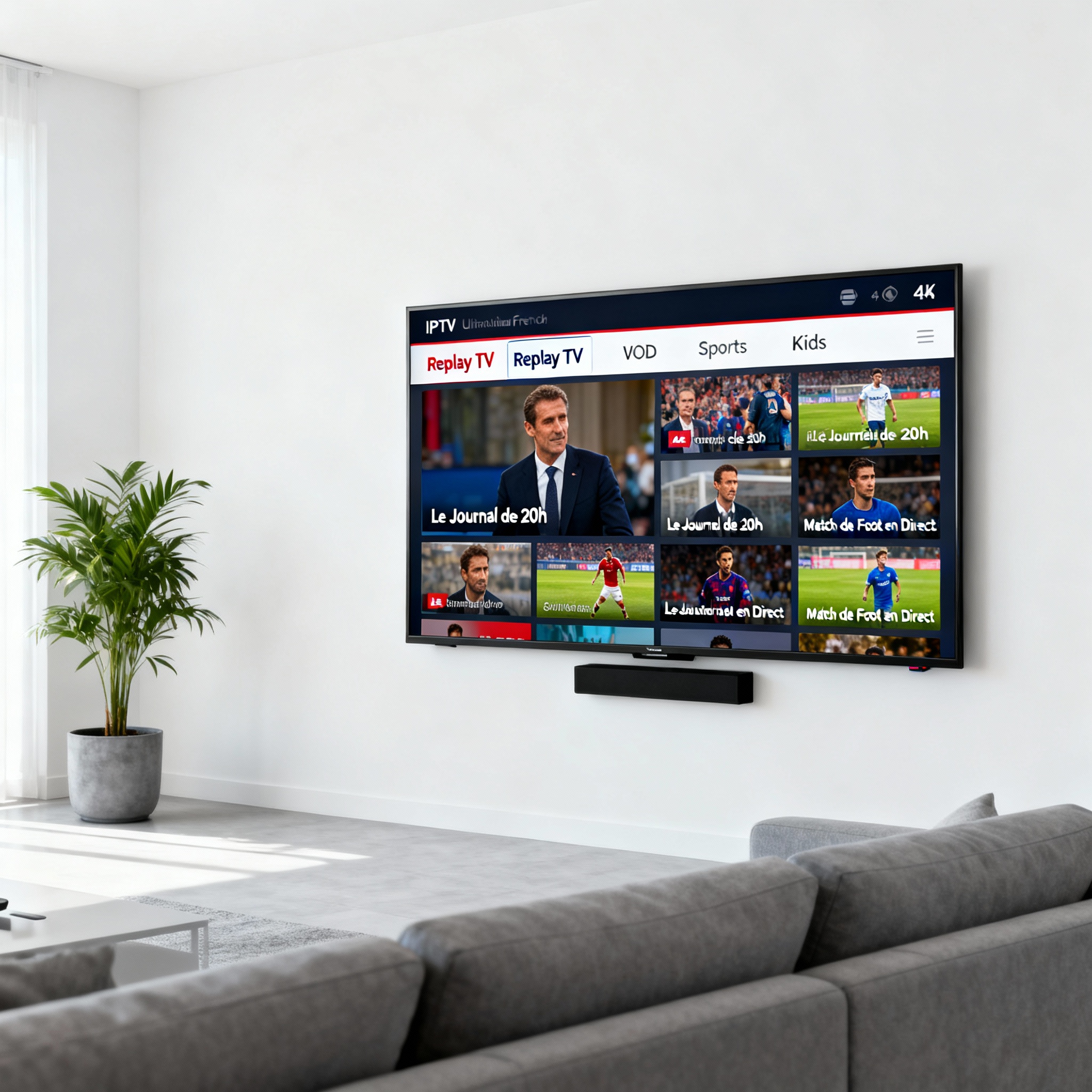 IPTV France sur Smart TV