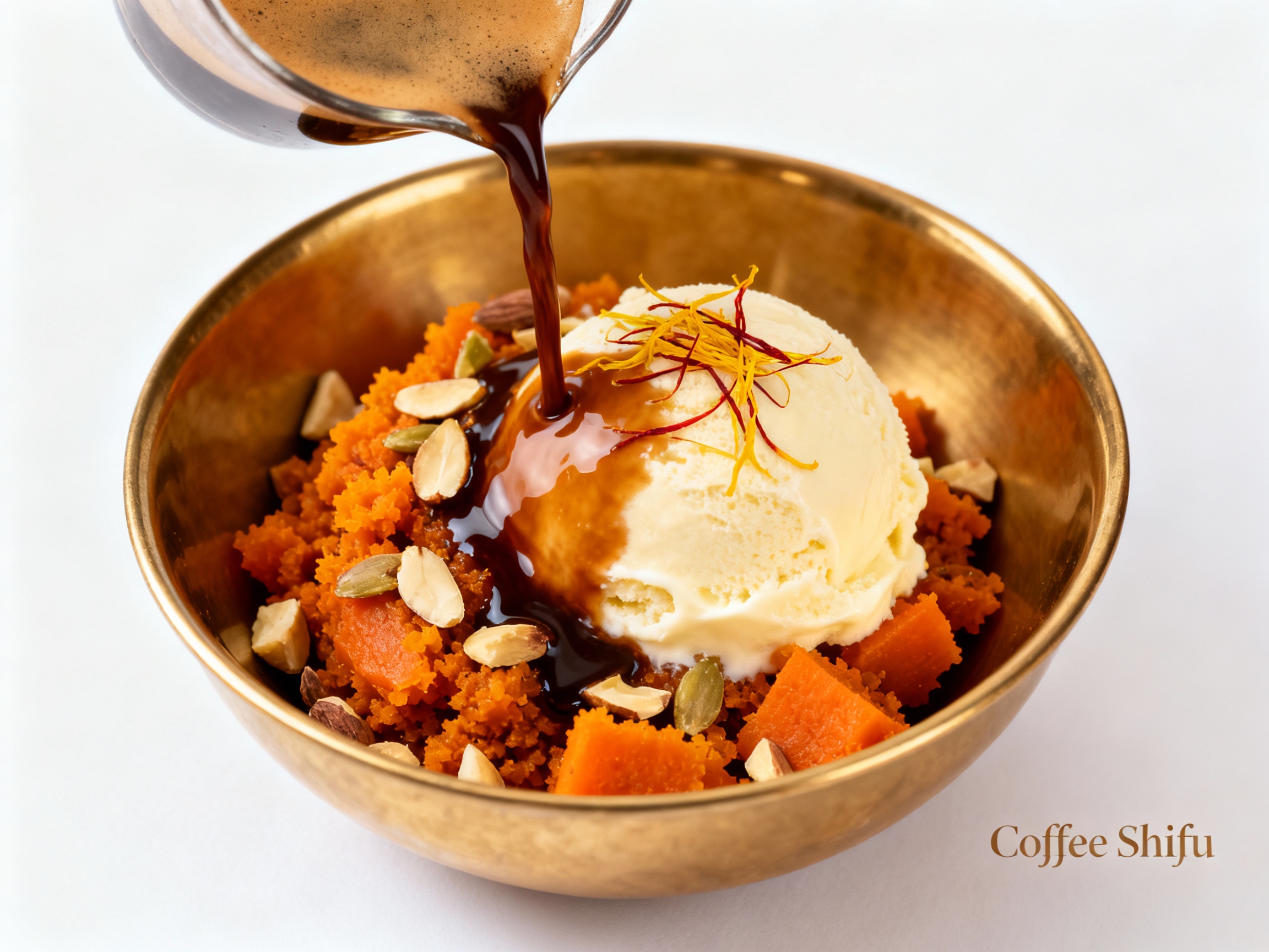 Gajar Ka Halwa Affogato: The Coffee Shifu's Exclusive Fusion Recipe Gajar Ka Halwa Affogato - The Coffee Shifu