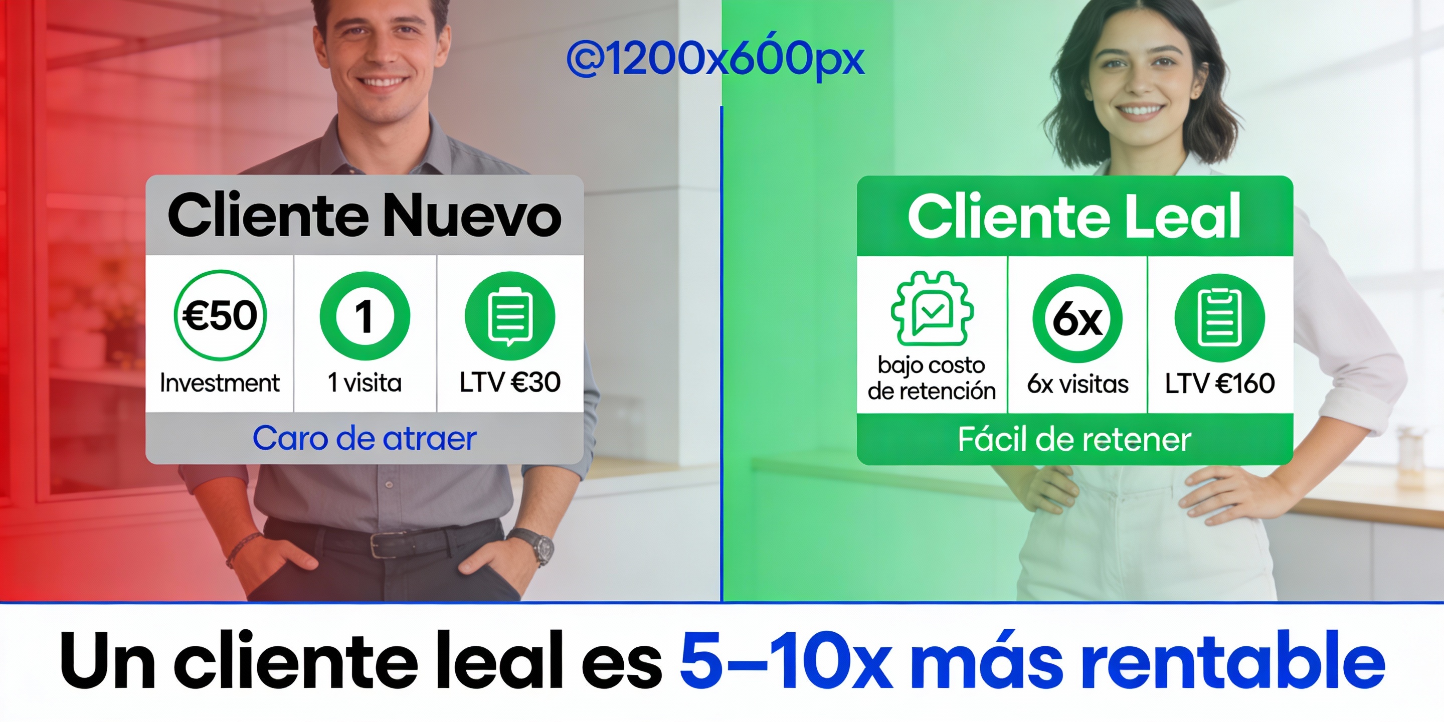 Cliente Nuevo vs Cliente Repetidor