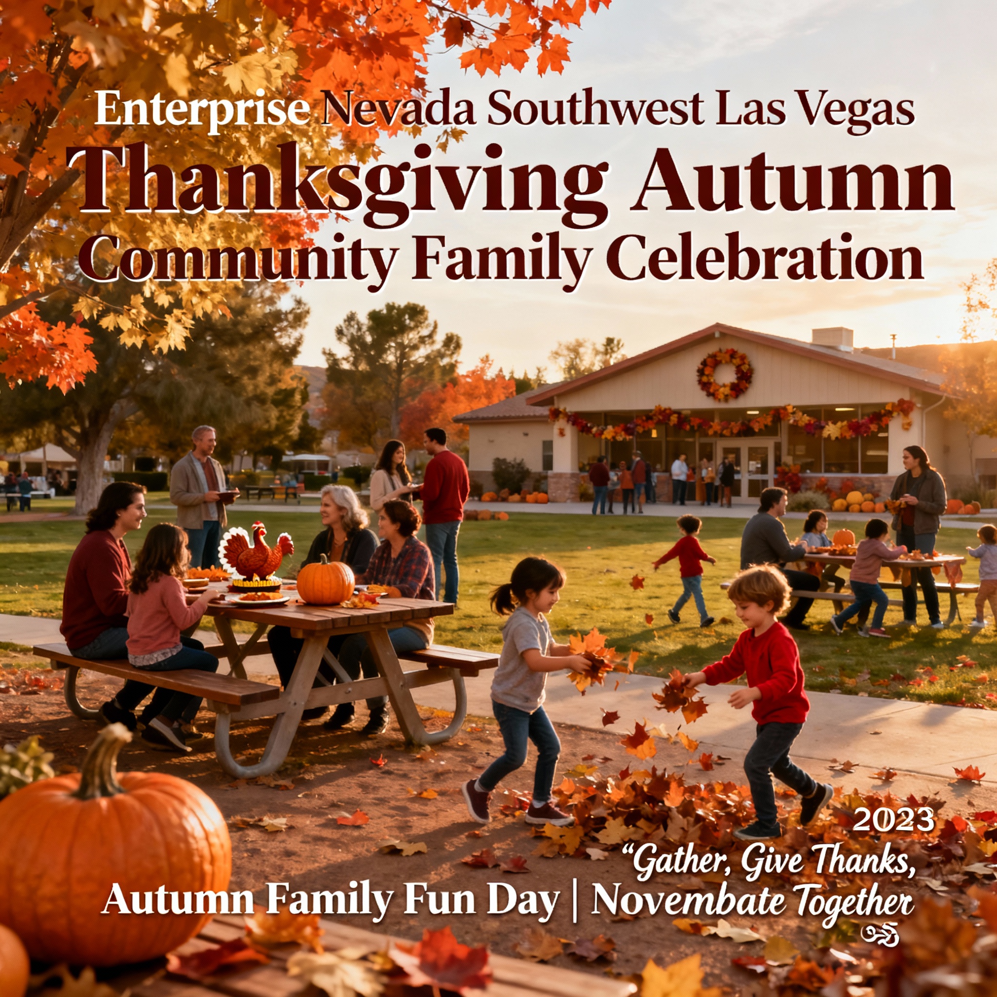 Enterprise Nevada Thanksgiving Events 2025: Complete Southwest Las Vegas Holiday Guide with Turkey Trots, Southpoint Dining, Town Square Events, Planning Guide