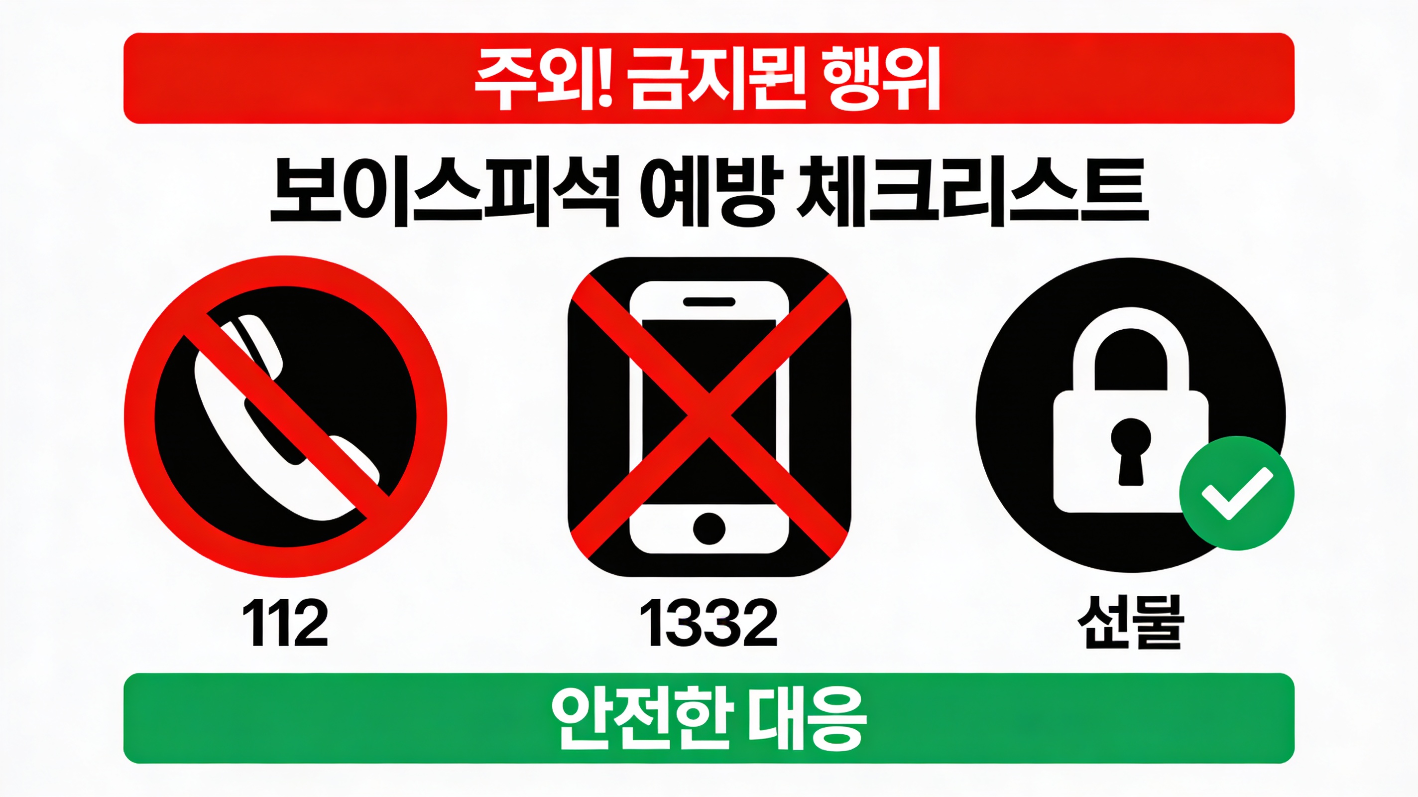 예방 체크리스트