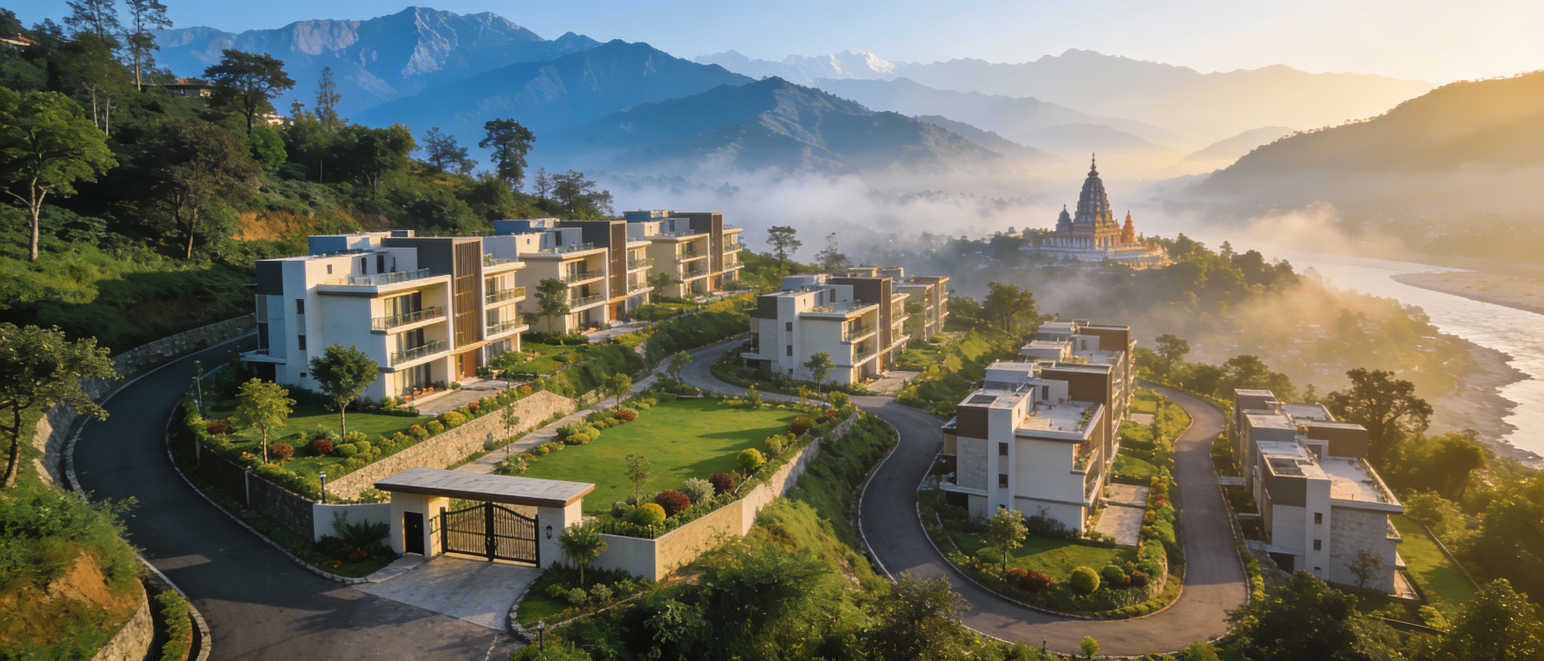 Willow Estates Aerial View