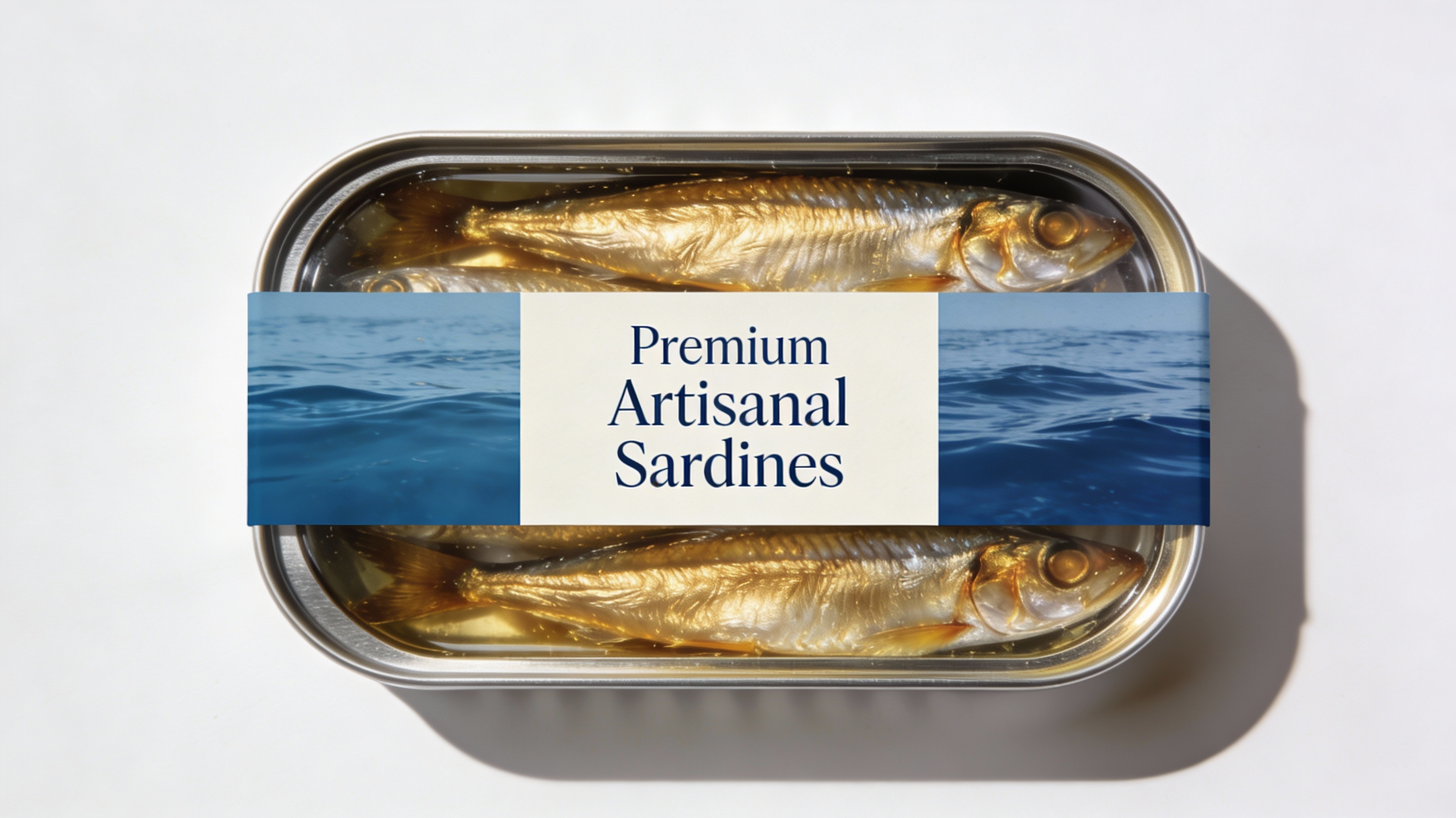Boîte de sardines premium