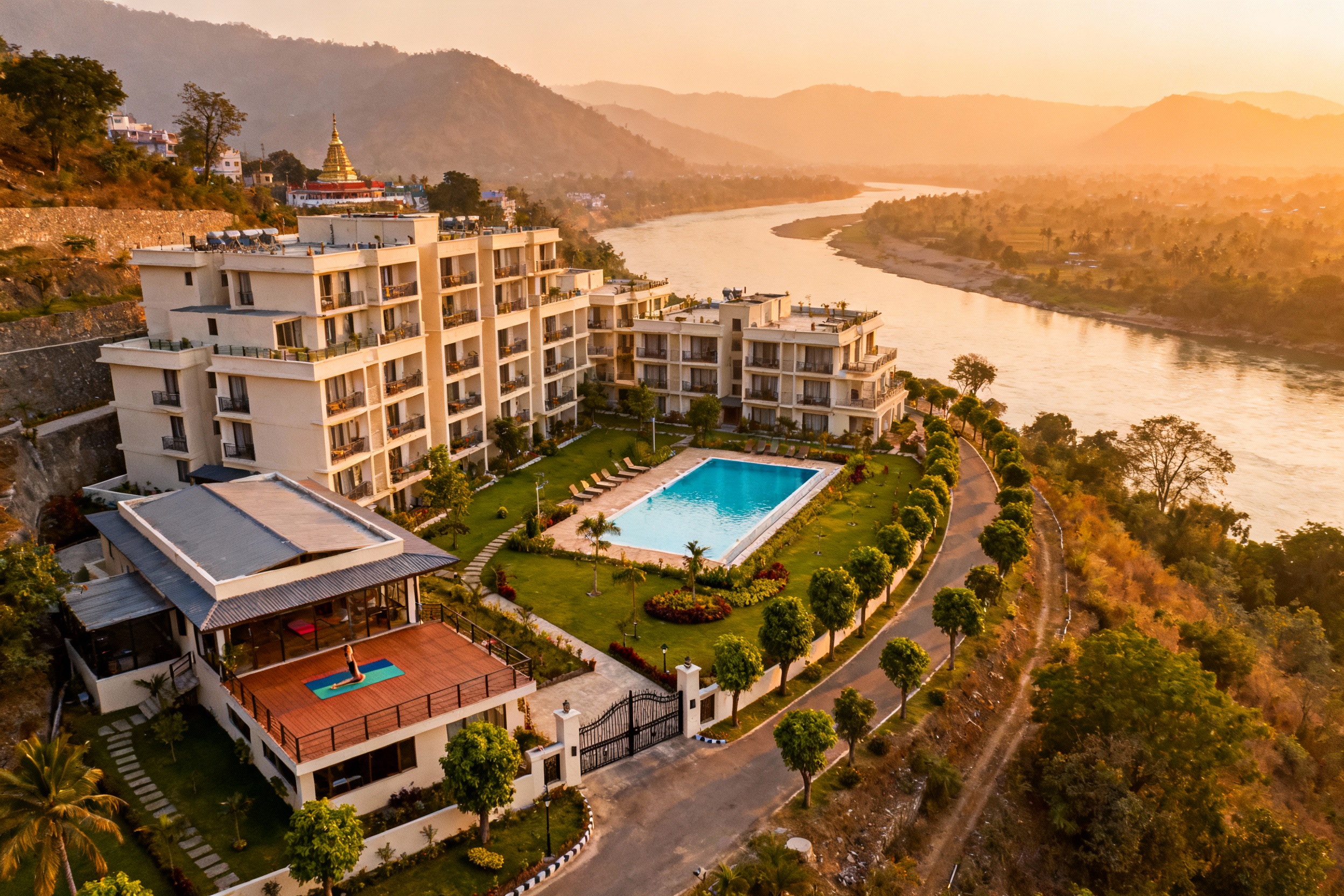 Willow Estates Aerial View