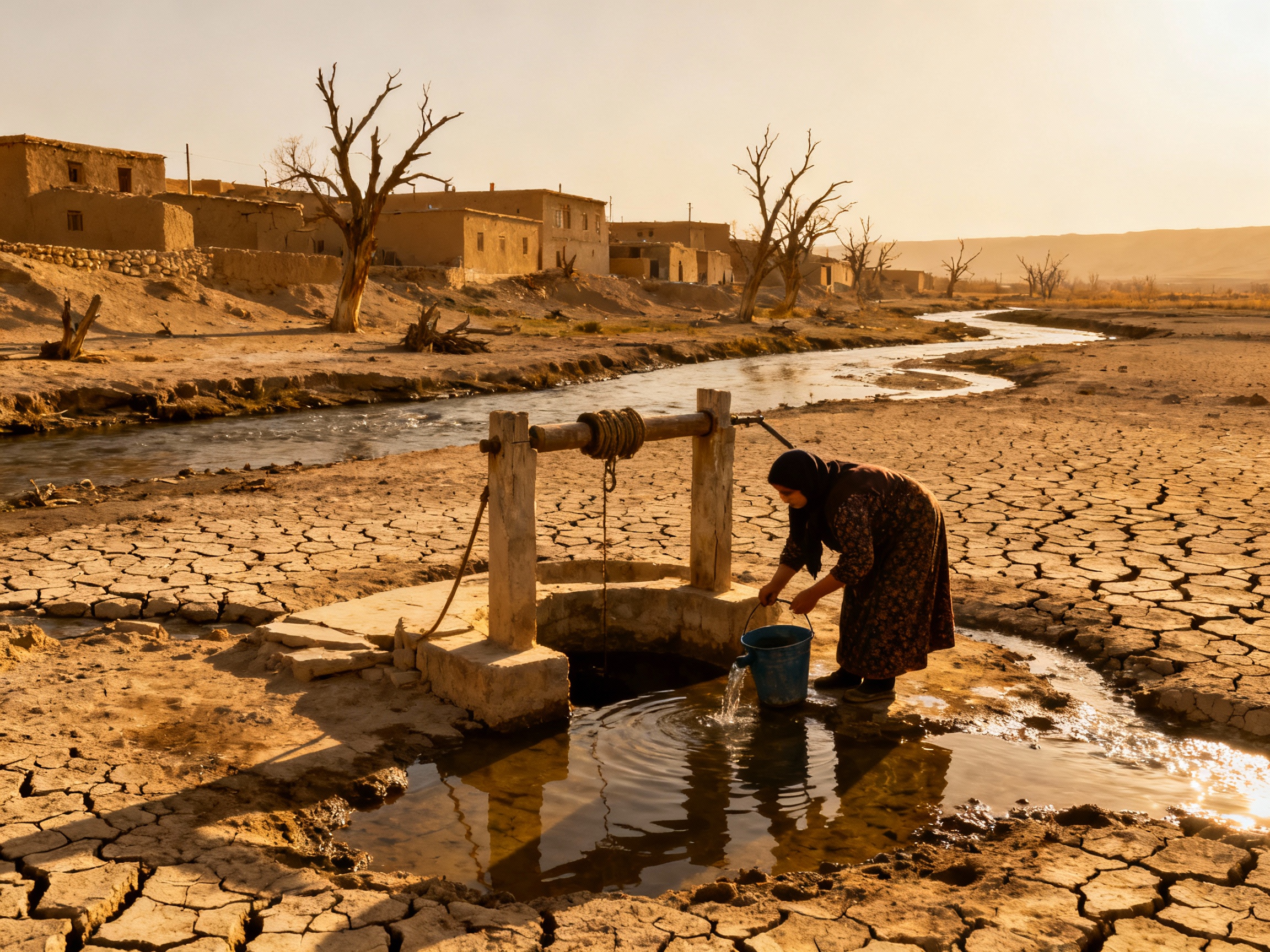 بحران آب در ایران: خشکسالی، تغییرات آب‌وهوایی و کمبود منابع آبی